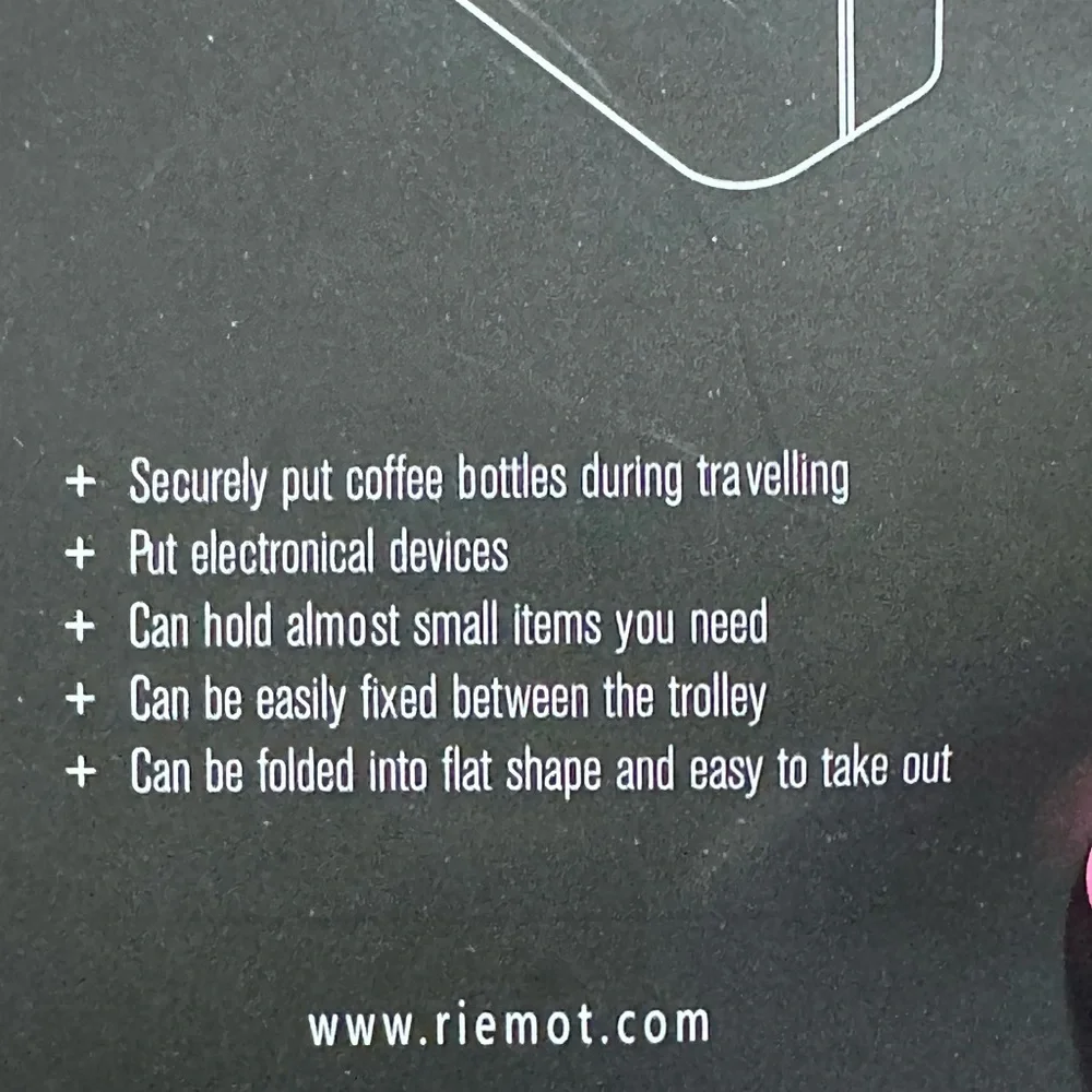 Riemot Black Travel Cup Holder new in bag - Picture 5 of 5
